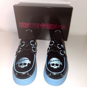 YRU x Monster High Frankie creepers shoes